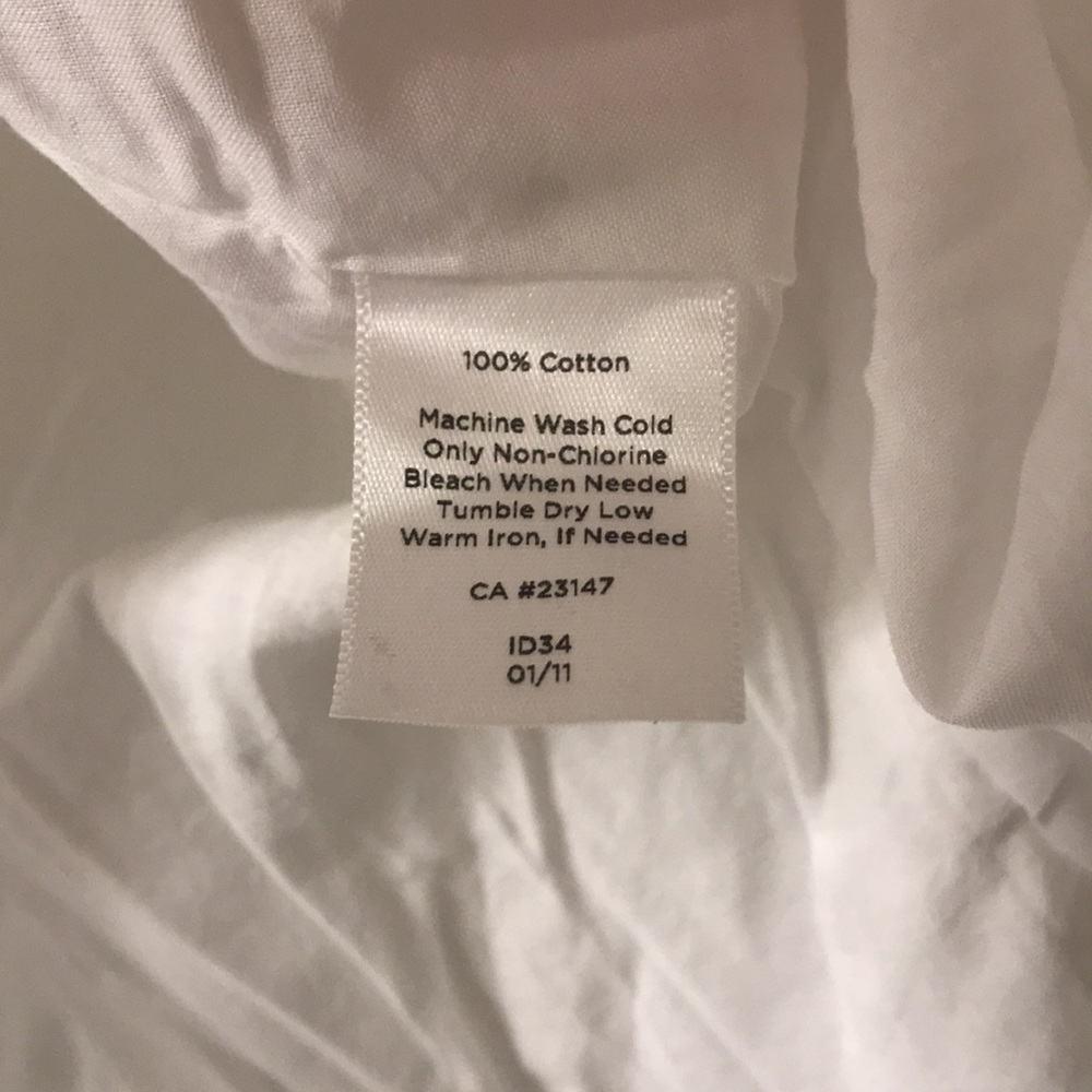 Talbots 100% Cotton ruffle skirt - Picture 6 of 6